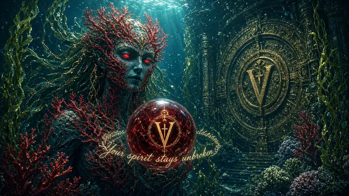 Crimson Vault Oracle relic #0014